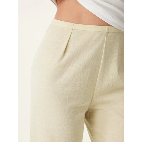 OGL  Wrinkle-resistant Cotton-linen Mid Rise Straight Leg Pant‎ NWT 2XL - Picture 2 of 12